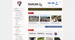 Desktop Screenshot of porscheclubmotorsport.co.uk